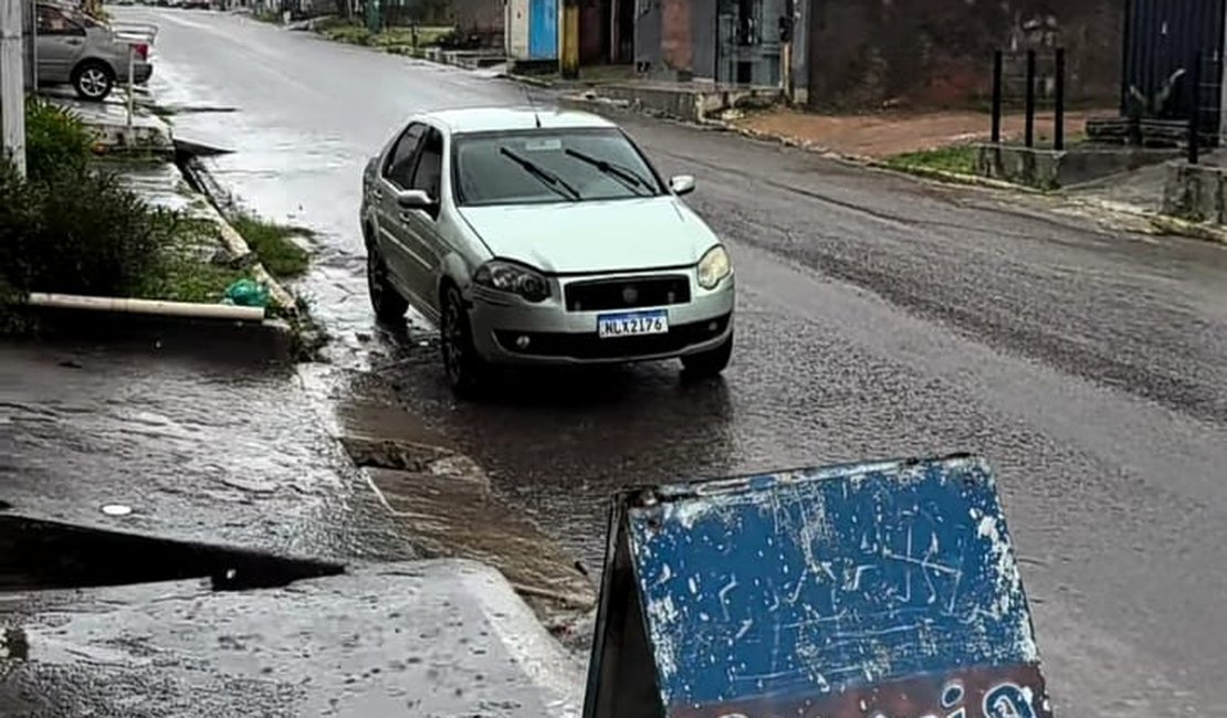 Barra de Santo Antônio acumula maior acumulado de chuva de Alagoas