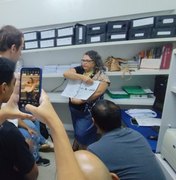 Estudantes de Medicina da Ufal visitam Núcleo de Epidemiologia do HEA