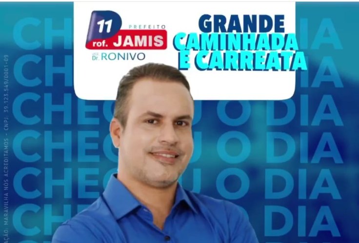 Candidato a prefeito de Maravilha divulga eventos de campanha em município vizinho