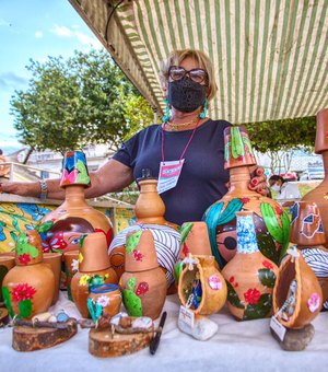 Mercado do Artesanato de Arapiraca realiza feira especial do Dia das Mães