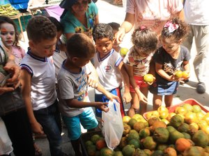 Com programação infantil, Feira do MST celebra alimentação saudável com as crianças do campo e da cidade