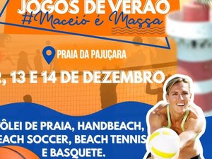 Jogos de Verão na orla de Pajuçara estão com inscrições abertas