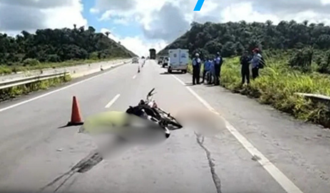 Motociclista morre em grave acidente na rodovia AL-220, em Campo Alegre