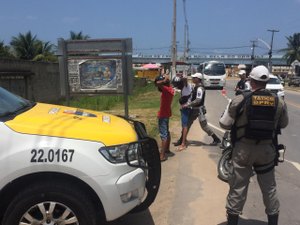 Operação caça irregularidades de trânsito nas rodovias AL 101 Sul e AL 215