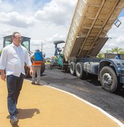 Arapiraca já ultrapassa 170 km de ruas e avenidas pavimentadas