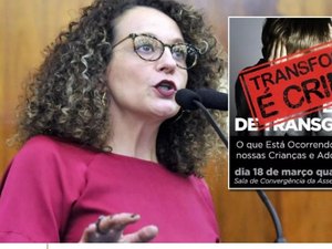 Luciana Genro aciona Ministério Público contra palestra sobre ‘epidemia de transgêneros’