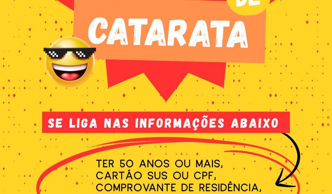 [Vídeo] Prefeitura de Matriz de Camaragibe anuncia Mutirão de Catarata