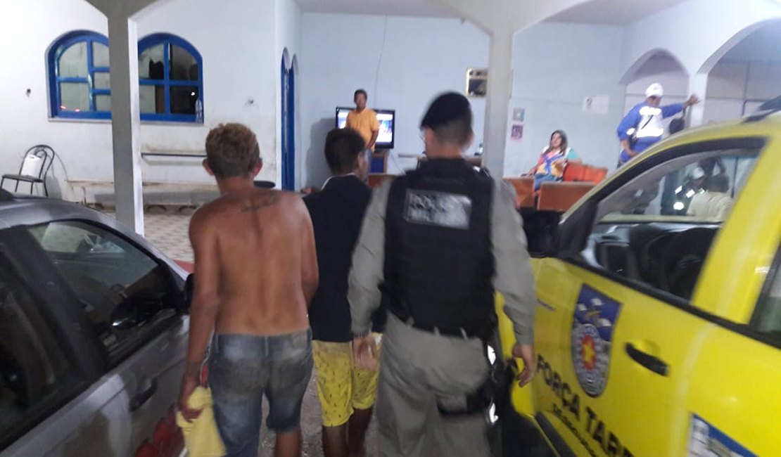 Suspeitos de roubo a ciclomotor são detidos em Arapiraca