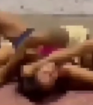 Mulher é agredida em via pública no Centro de Pão de Açúcar, no Sertão de Alagoas