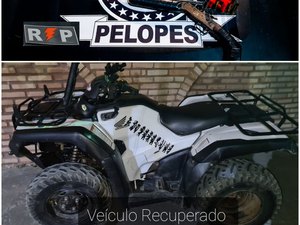 Polícia prende jovem suspeito de roubar quadriciclo em Maragogi