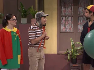 Bad Bunny vira personagem de Chaves em programa dos EUA; veja