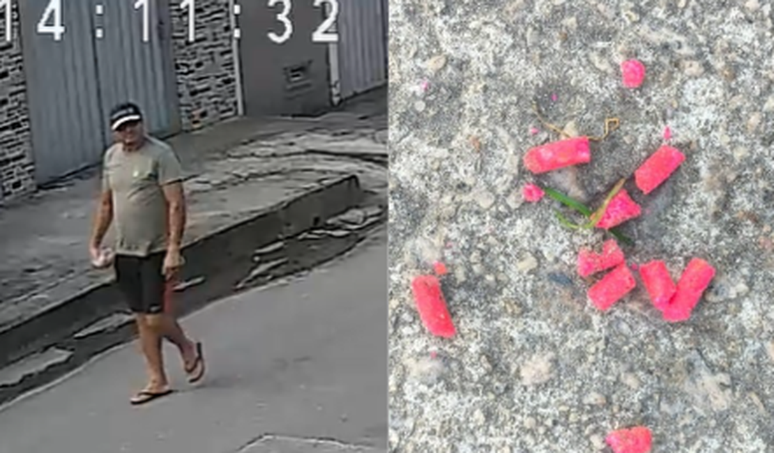 [Vídeo] Homem suspeito de envenenar cães é procurado pela polícia em Maceió
