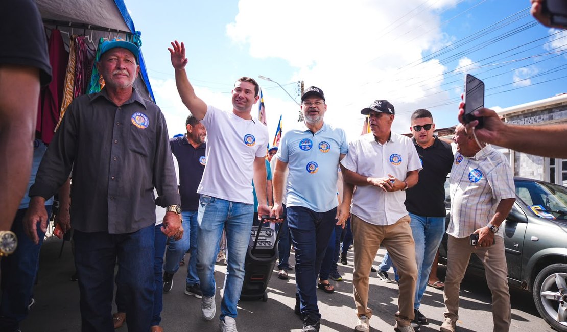 Em Feira Grande, Lucas Barbosa defende ampliar renda dos agricultores