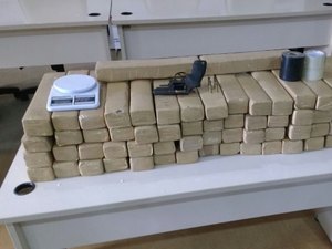 Suspeitos de tráfico são presos com mais de 120 kg de maconha