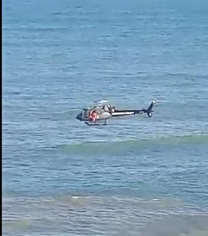Homem desapareceu no mar durante banho na praia de Jacarecica
