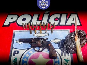 Homem é preso com revólver e punhal em Maragogi