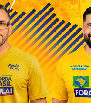 Leonardo Dias e Delegado Fabio Costa anunciam corrida “Acorda Brasil”, em Maceió