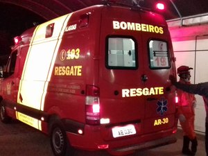Acidente com moto em União dos Palmares deixa três feridos
