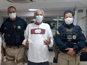 Com apoio da PRF, idoso percorre três estados para realizar transplante na PB