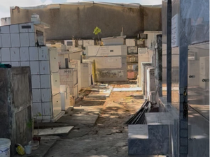 Vereadora denuncia covas rasas e ossadas expostas em cemitério de Maceió