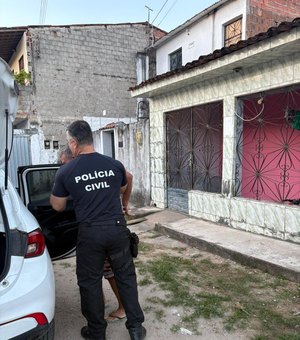 ﻿Foragido, padrasto que estuprava de enteada desde os oito anos no RN é preso em Maceió