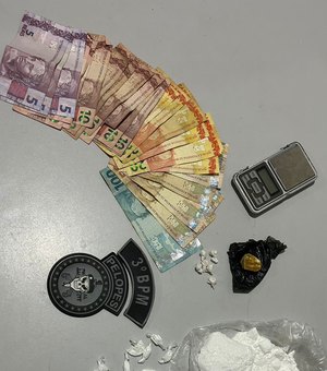 Homem de 57 anos é preso por tráfico de drogas em Arapiraca