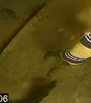 Câmeras registram assassinato de garçonete no Benedito Bentes, em Maceió