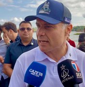 Ministro Renan Filho garante entrega da ponte Penedo-Neópolis em 2026