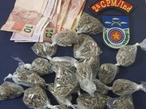 Adolescente é autuado por tráfico de drogas em Colônia Leopoldina