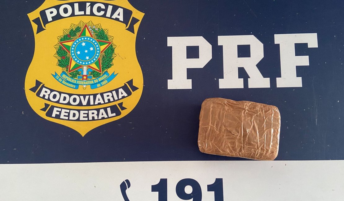 PRF apreende pasta base de cocaína na BR 101