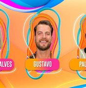 BBB 22: Brunna, Gustavo e Paulo André formam o quinto paredão do reality