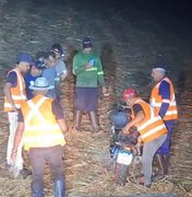 Moto roubada é achada escondida em canavial na Barra de Santo Antônio