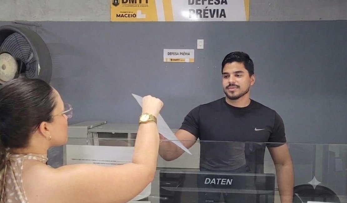 Saiba como recorrer de uma multa de trânsito municipal em Maceió