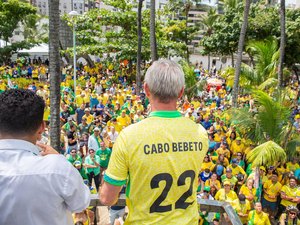 Em ato de 7 de Setembro, Cabo Bebeto reforça apoio a Bolsonaro e pede unidade da direita