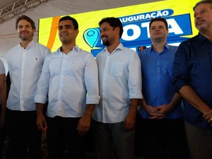 JHC inaugura Rota do Mar e diz: 'só uma equipe competente poderia fazer isso'