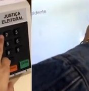 Eleitor é detido por filmar urna eletrônica durante votação em Delmiro Gouveia