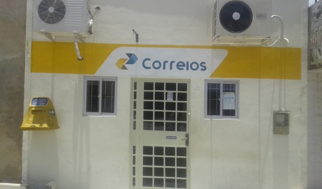 Agência dos Correios é alvo de assaltantes