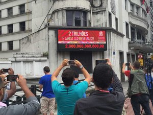 Impostômetro chegará à marca de R$ 2 trilhões no dia 6 de novembro