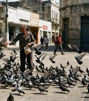 Superpopulação de pombos em Arapiraca: ﻿doença ligada às fezes pode gerar morte