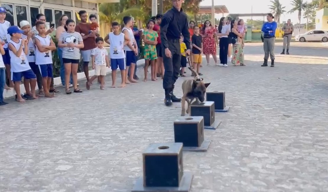 Festa das crianças movimenta 3º Batalhão de Arapiraca no último domingo (27)