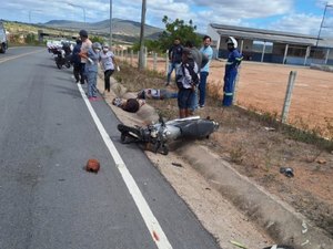 Colisão frontal entre motos mata os dois condutores em Senador Rui Palmeira