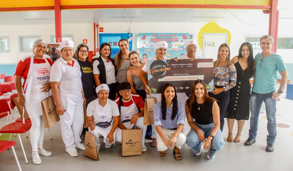 Receita inovadora vence etapa Penedo do Concurso de Merendeiras do Sebrae Alagoas