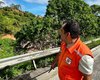 Cratera às margens da BR-316 mobiliza Defesa Civil e DNIT em vistoria na Ladeira do Catolé