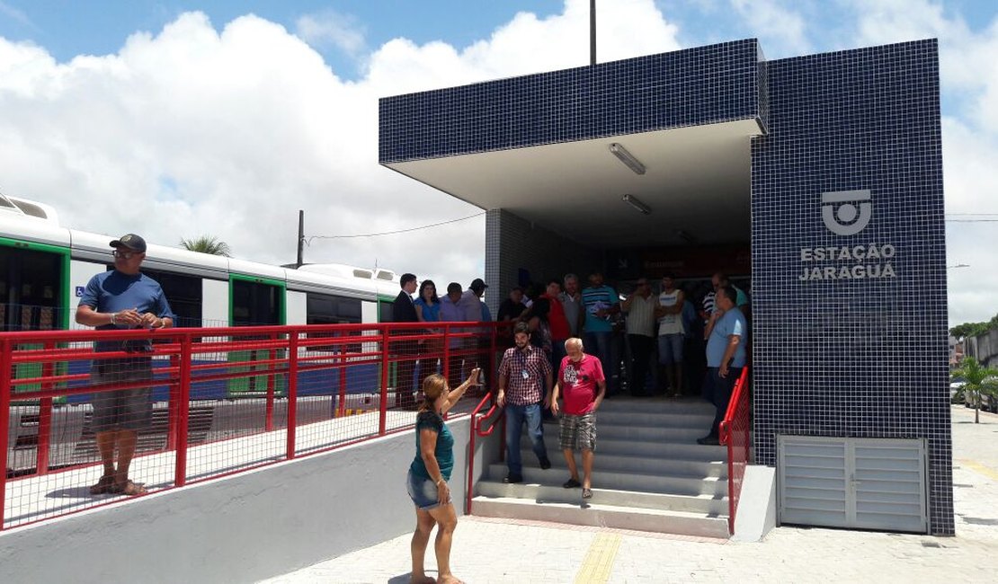 Estação do VLT que liga Centro ao Jaraguá começa a atuar nesta segunda (06)