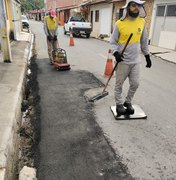 DER/AL requalifica trechos da rodovia AL 101 Norte no Passo de Camaragibe