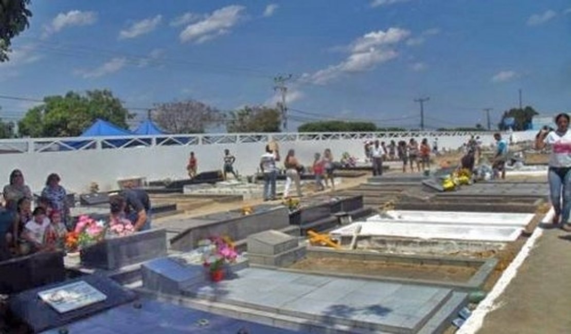 Cemitérios públicos de Arapiraca não poderão receber visitantes no domingo dia das mães