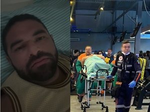 [Vídeo] Homem atingido por barra em academia de Maceió diz que escapou de fratura 'graças à musculatura'