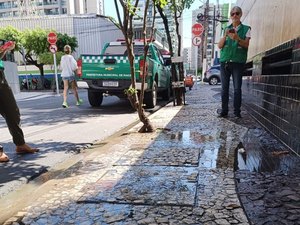 Operação Línguas Sujas flagra diversos vazamentos de esgoto em três bairros