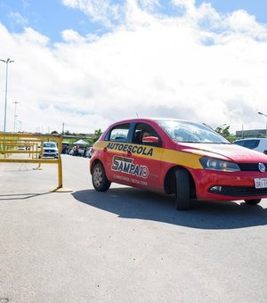 Detran abre 1.800 vagas extras para candidatos retardatários à 1ª Carteira de Habilitação