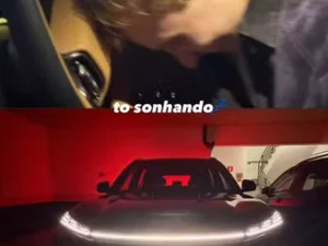 Juliano Floss vai às lágrimas ao entrar em seu primeiro carro e emociona redes